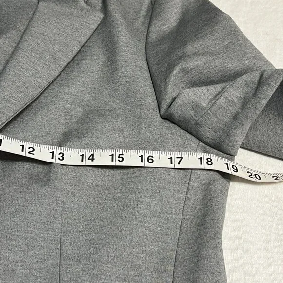 Zara Men's Blazer Gray Two Button Size Small /38R Sport Coat - Picture 7 of 11